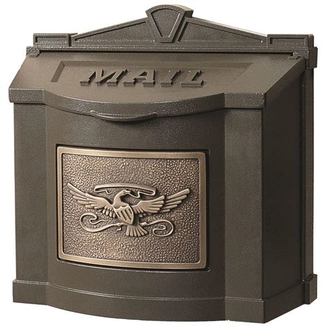 metal box wall mount|mailboxes wall mounted to house.